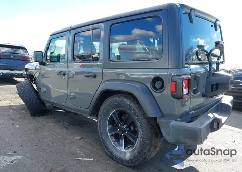 2021 Jeep Wrangler Unlimited Sport Altitude 4X4 z USA, uszkodzony, nr VIN 1C4HJXDN4MW576983